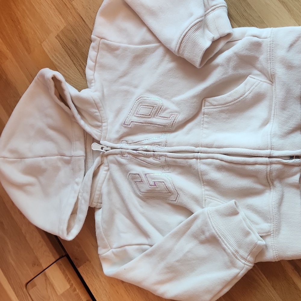 GAP Cream Hooded Sweatshirt